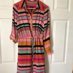 Adrianna Papell Button Down Dress